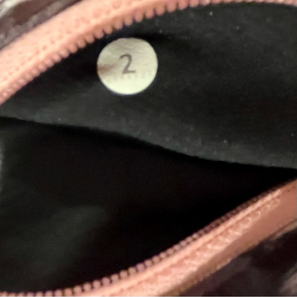 Lululemon Pace Rival Cropped Leggings in Black & Wind Berry Rumble - Rare - Picture 8 of 16